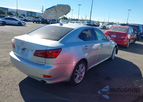 2007 Lexus Is 250 from USA, damaged, VIN JTHBK262172031746